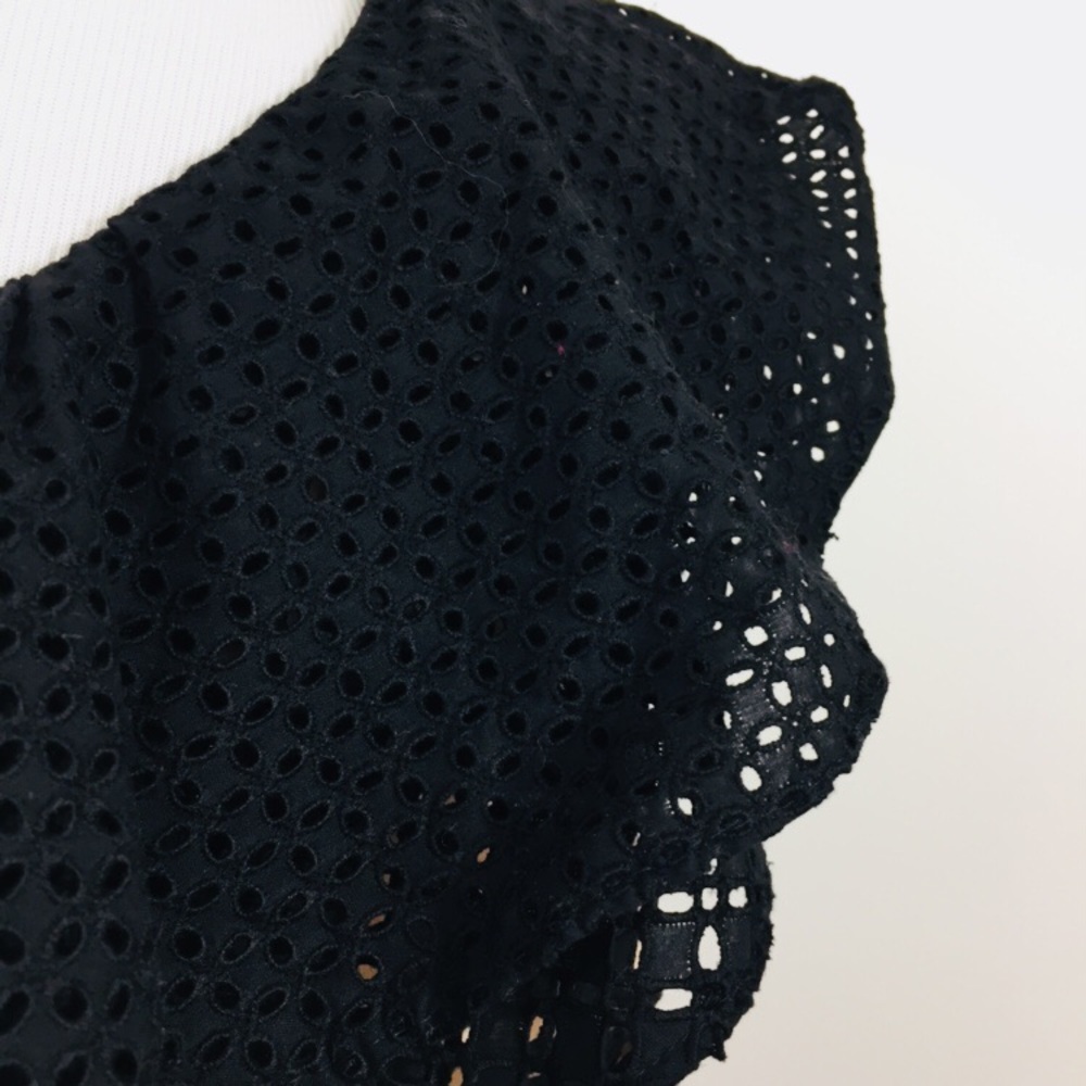 ⚜️ NWT J. Crew One Shoulder Ruffle Top - Picture 6 of 10